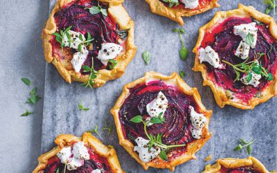 Beetroot and Goat’s Cheese Tarts