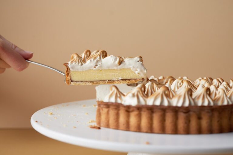 Lemon Meringue Tart with Maple