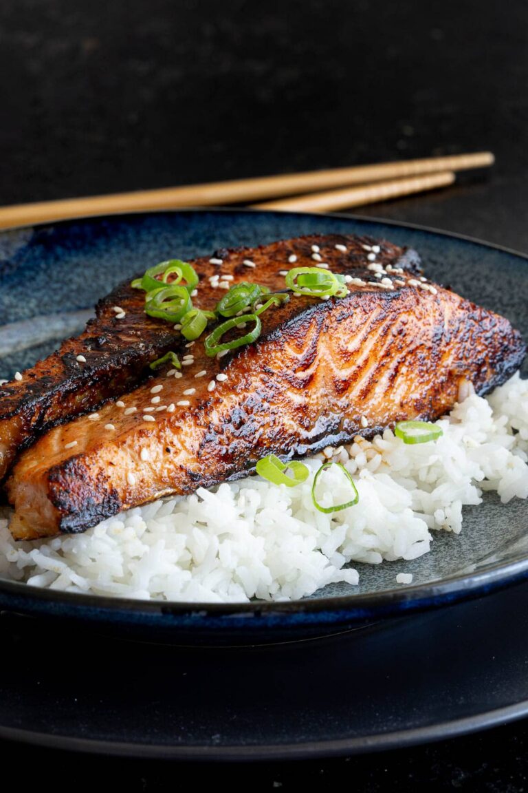 Miso Glazed Salmon 