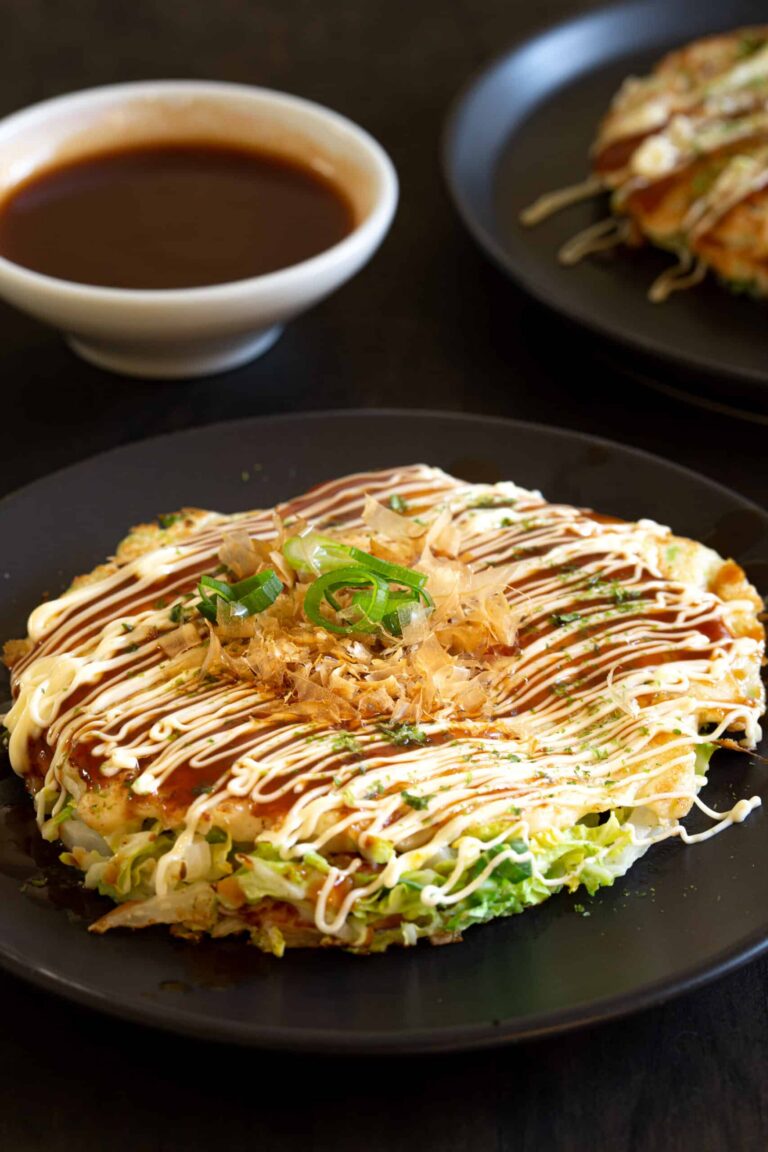 Okonomiyaki – Japanese Savoury Pancakes
