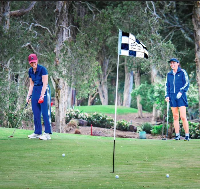 Women who golf