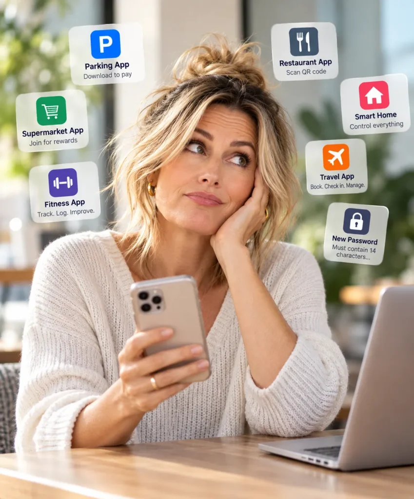 Since when did everything need an app?
