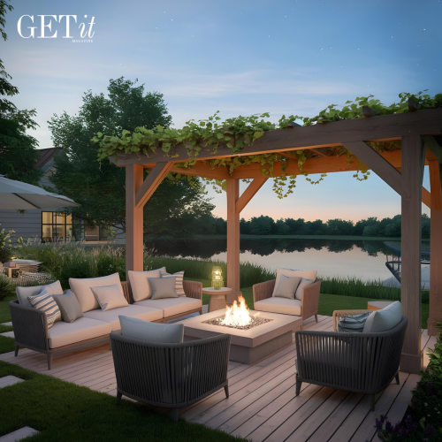 Create an outdoor area you’ll use all year round