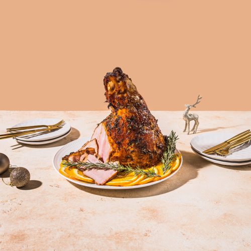 Maple-Glazed Ham