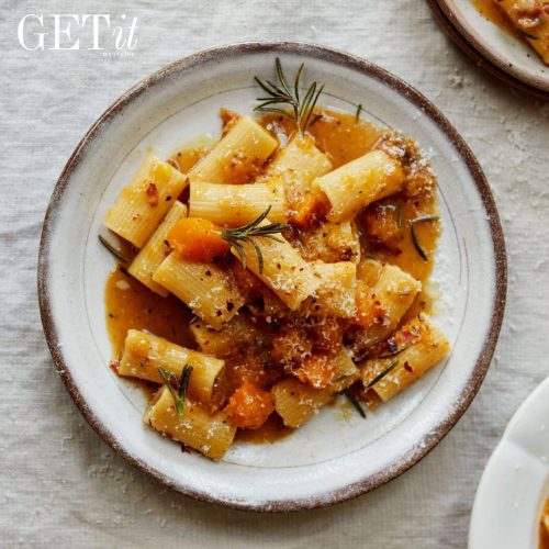 Butternut Pumpkin and Pancetta Pasta