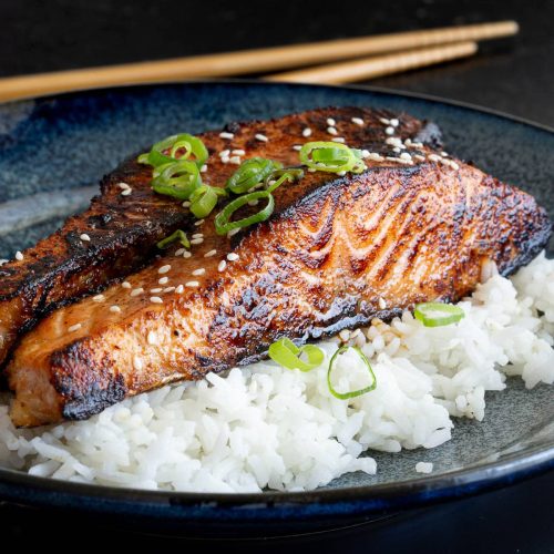 Miso Glazed Salmon 